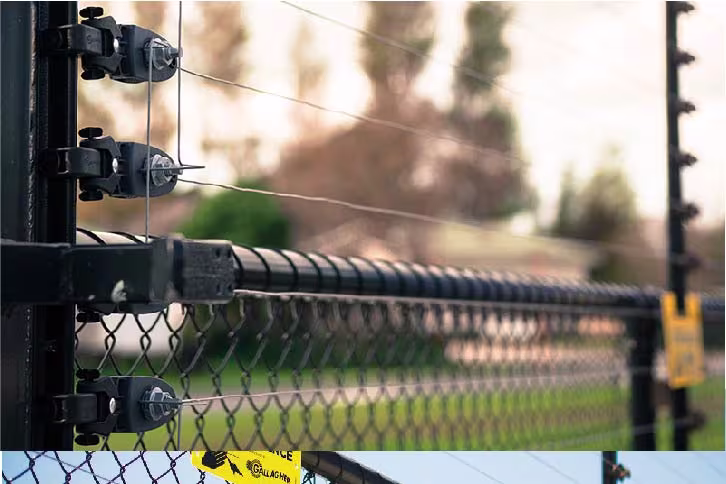 High security perimeter fencing