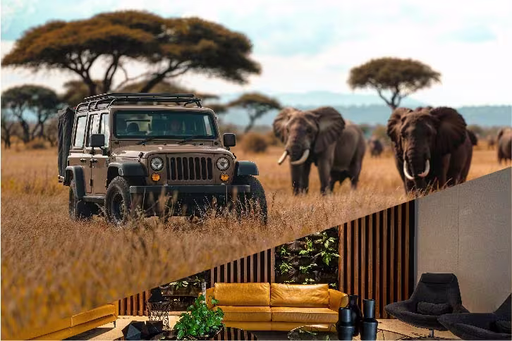 Tourism platform interface